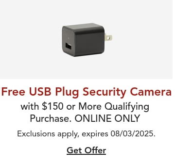 Free USB Plug Security Camera