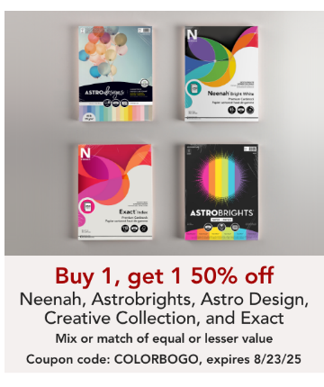 Buy One Get One 50% Off Neenah