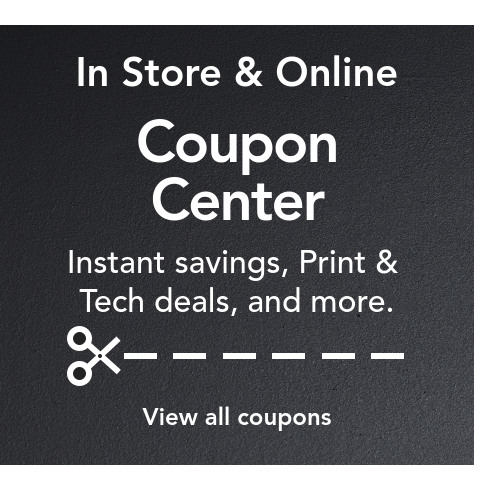 Coupon center