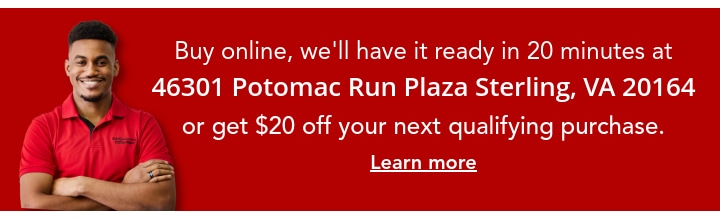 20 Minute Pickup Promise