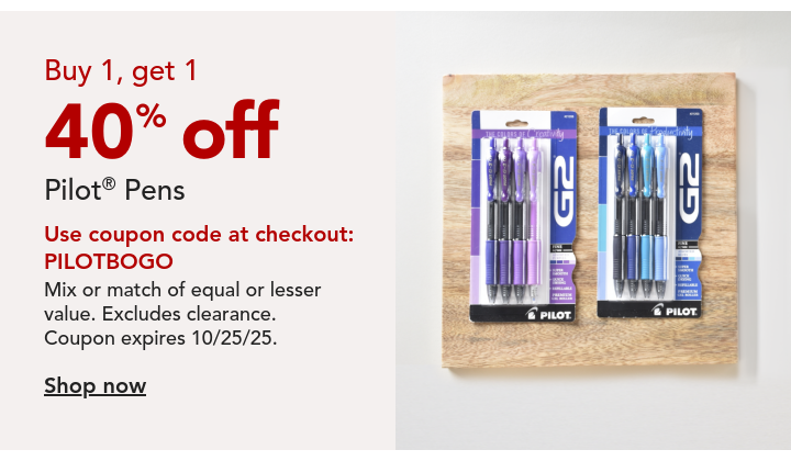 buy 1 get 1 40% off