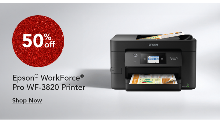 save 50% on Epson XP6100 printer