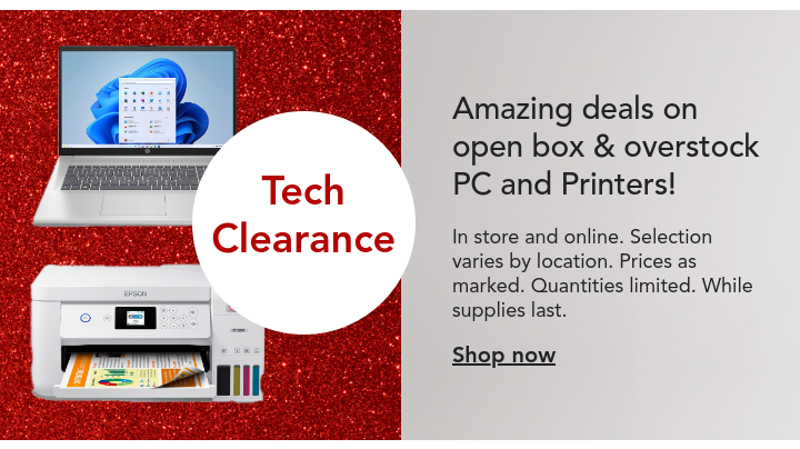 tech clearance event