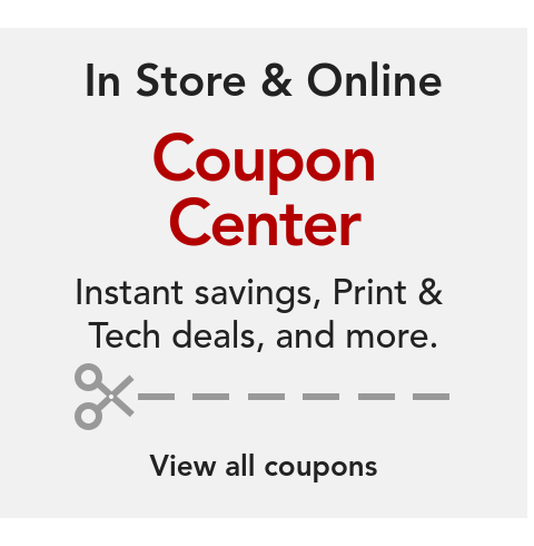 Coupon center
