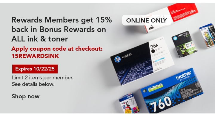 Ink & Toner Rewards