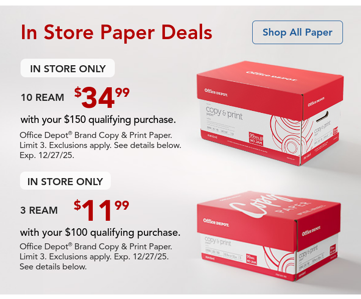 paper deals from $34.99