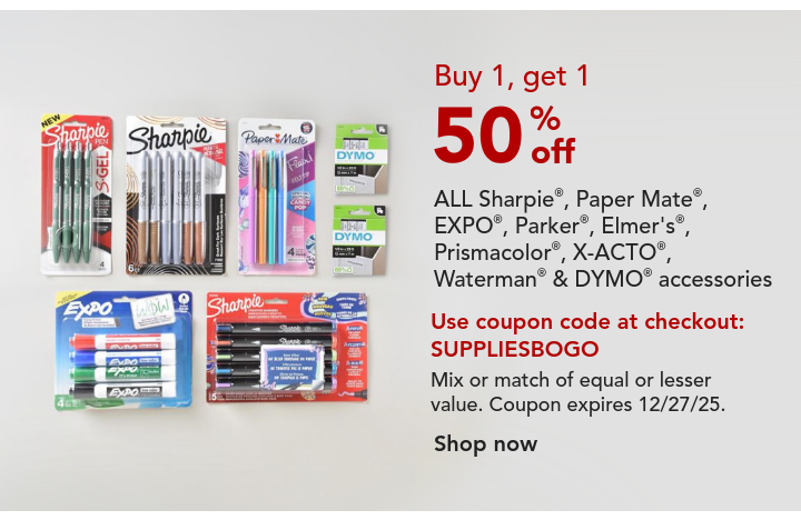 b1g1 50% off all newell products