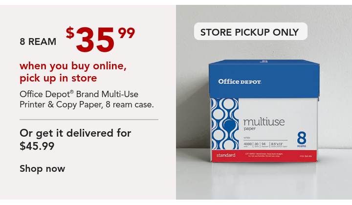 $35.99 8rm paper when you buy online pick up in store