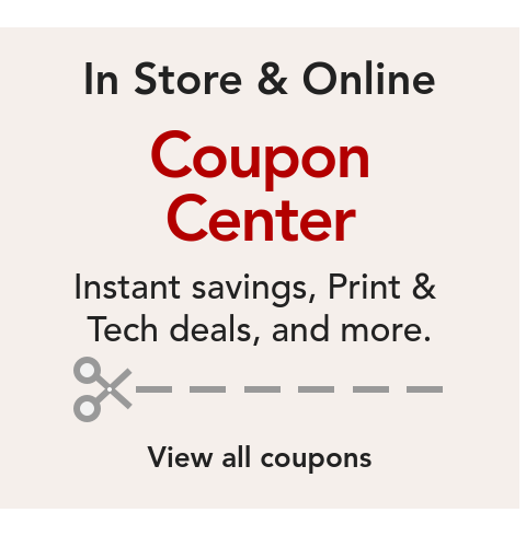 Coupon center