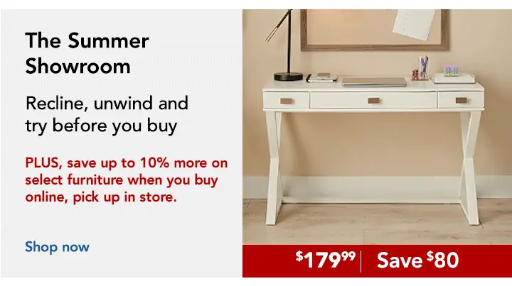 summer showroom sale