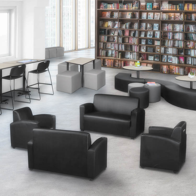 Nova Collection chairs come in all sizes and with or without tablet surfaces to accommodate ad hoc workflows. 