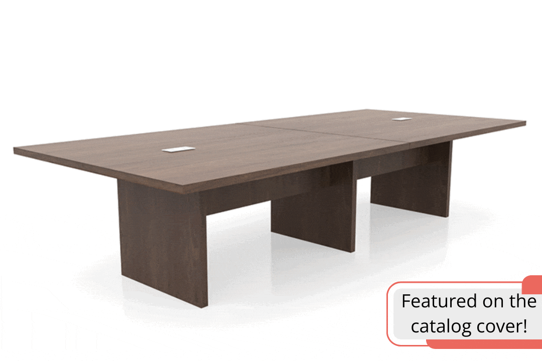 Rectangular tables offer space-saving and productivity-optimizing features ideal for offices of all sizes. 