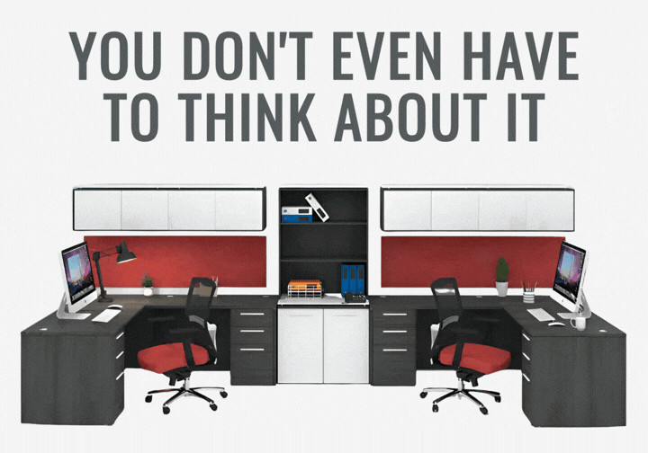 You don't even have to think about it