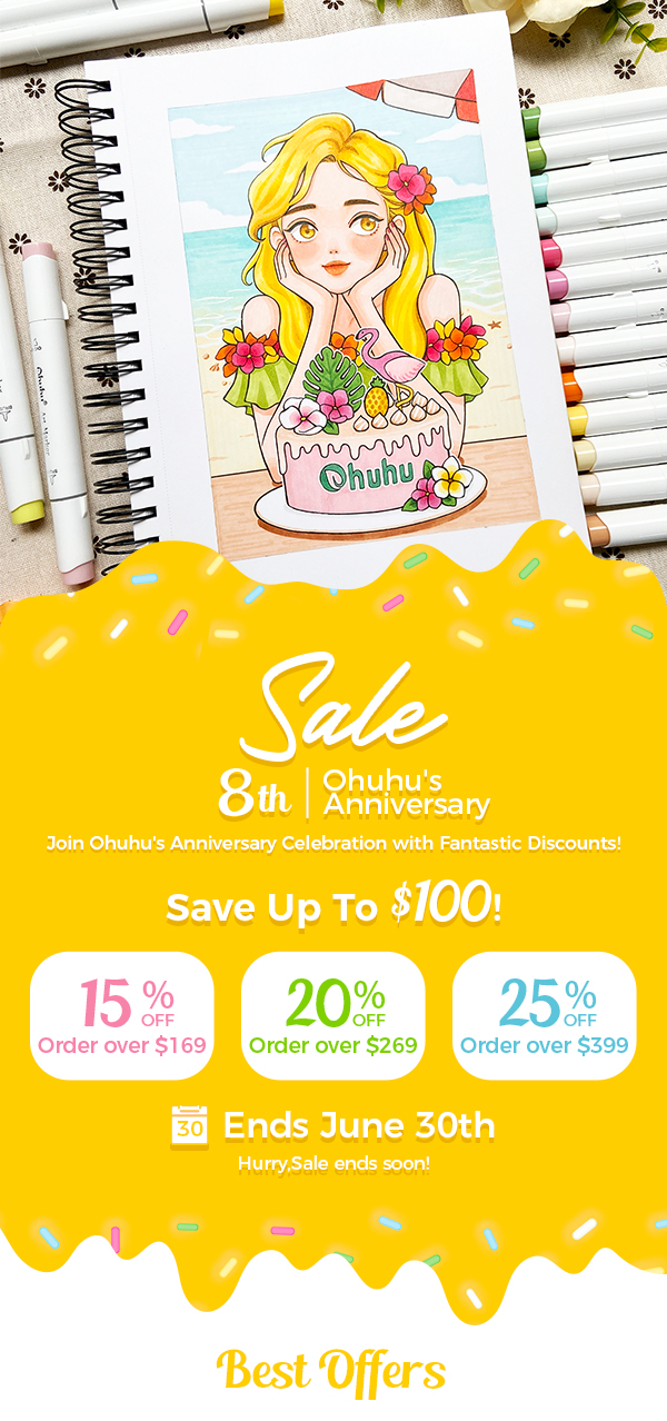 Ohuhu 8th Anniversary US
