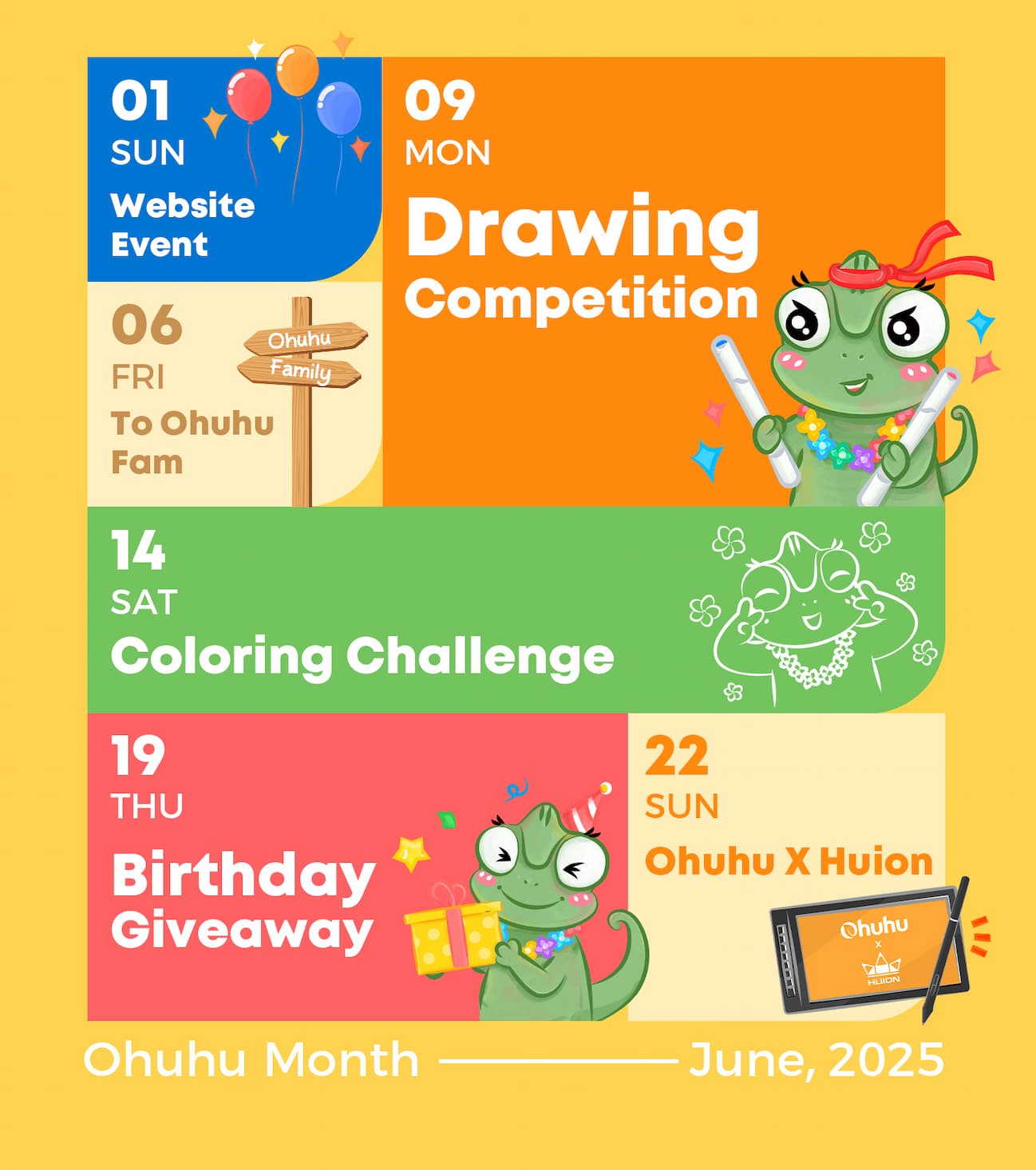 ohuhu 9th anniversary