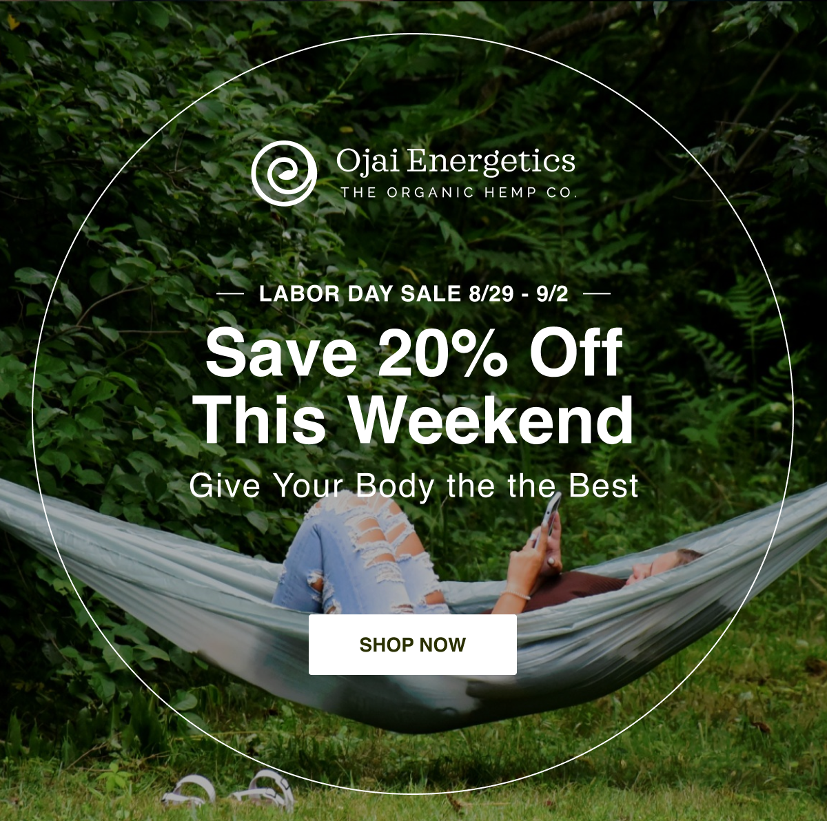 Save 20% Off This Weekend