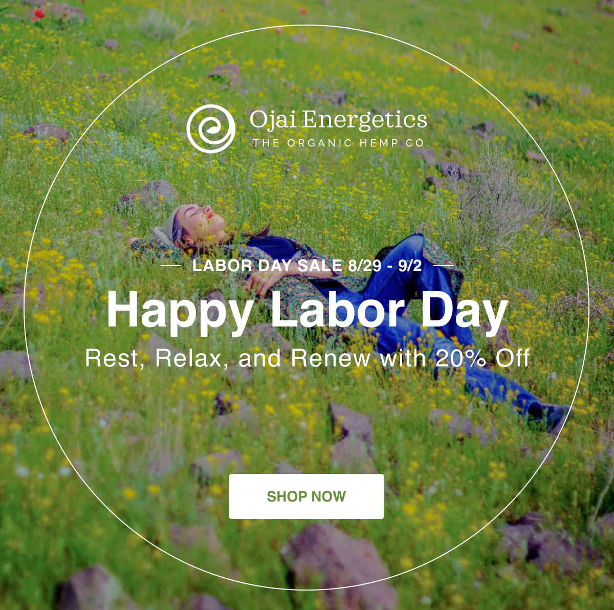 Happy Labor Day - 20% Off