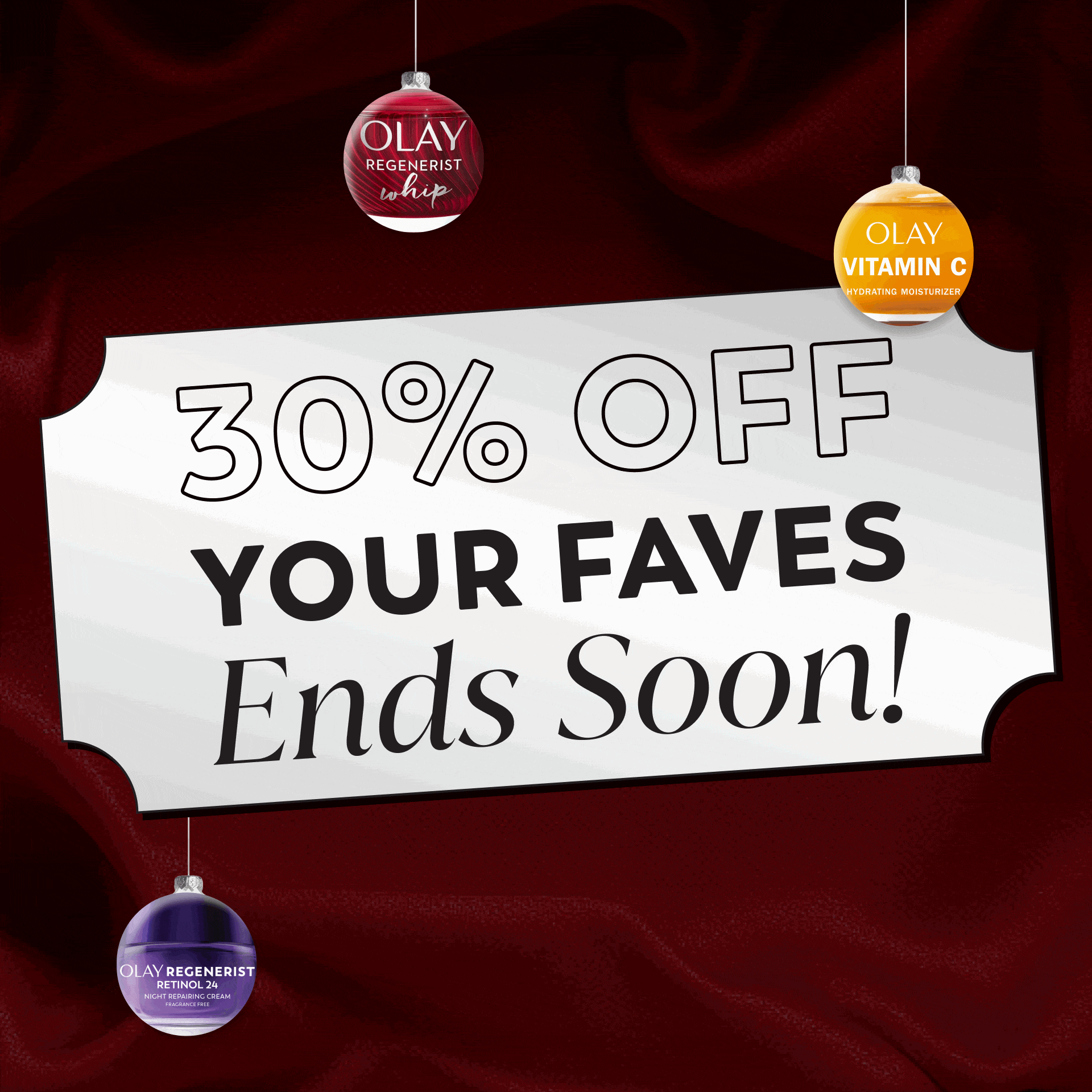 30% Off from 12/12-12/15