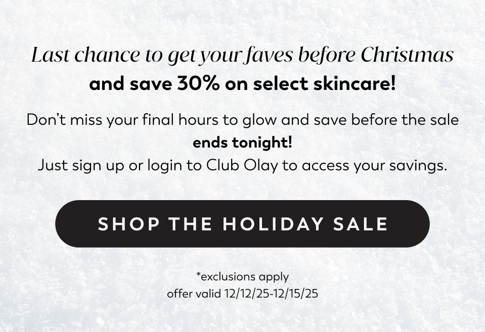 30% Off from 12/12-12/15
