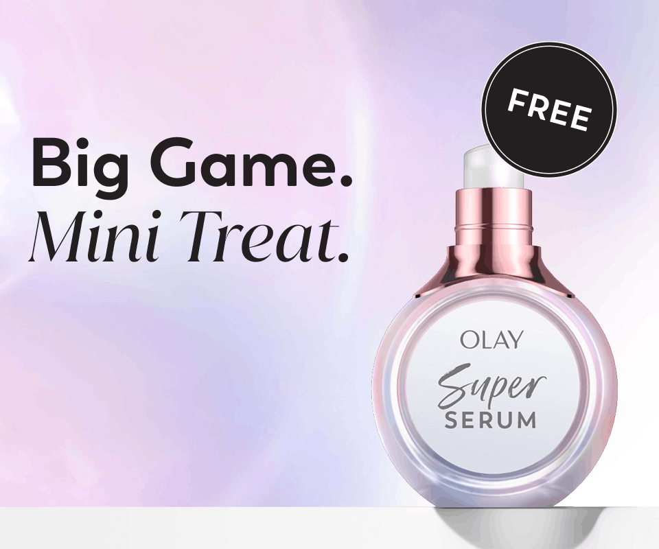 free super serum mini when you spend $20+