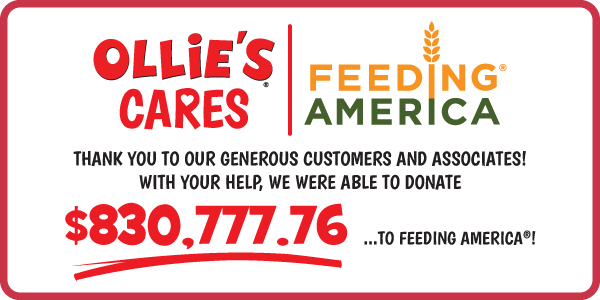 Ollie's Cares - Feeding America