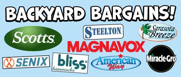 Backyard Bargains!