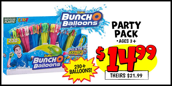 PARTY PACK: Our Price: $14.99, theirs: $21.99