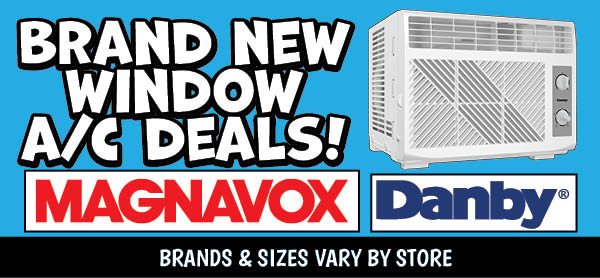 Brand New Window A/C Deals!