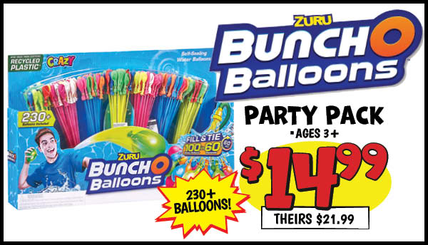 PARTY PACK: Our Price: $14.99, theirs: $21.99