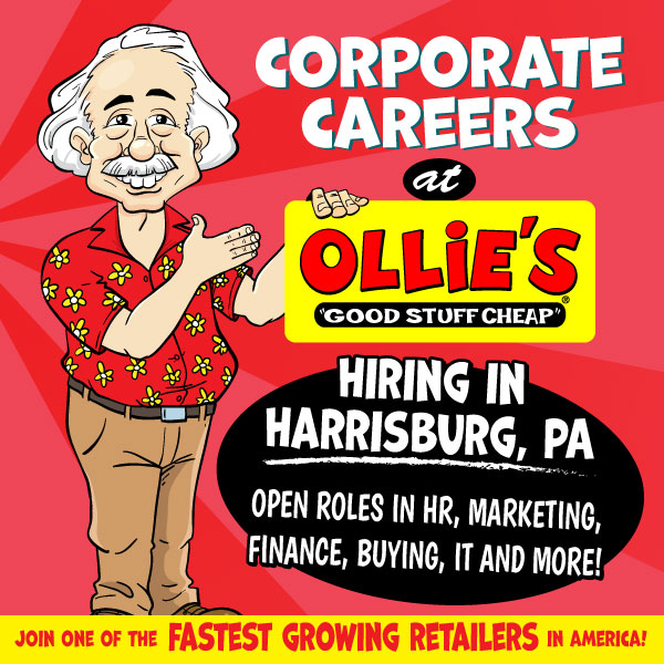 Corporate Careers at Ollie's - Hiring in Harrisburg, PA