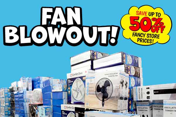 Fan Blowout!