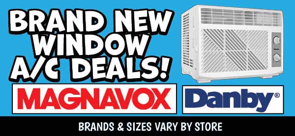 Brand New Window AC Deals!