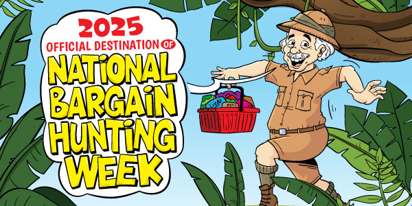 Ollie's - 2025 Official Destination of National Bargain Hunting Week!