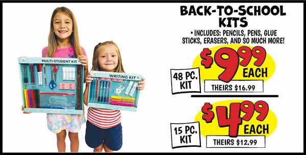 Back to School Kits
