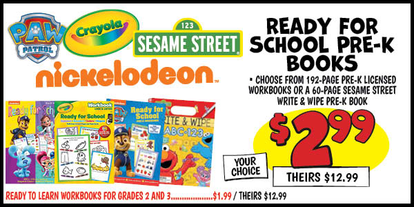 Ready for School Pre-K Books
