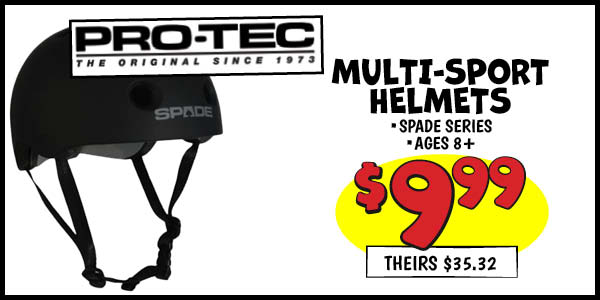 Multi-Sport Helmets: Our Price: $9.99, theirs: $35.32