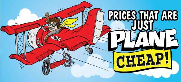 Prices That Are Just PLANE Cheap!