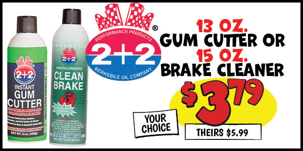 Berkibile automotive cleaners : Our Price: $3.79, theirs: $5.99