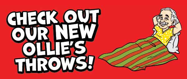 Check Out Our New Ollie's Throws!