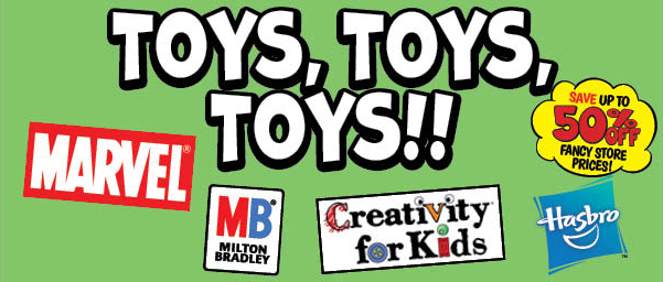 Toys, Toys, Toys!!