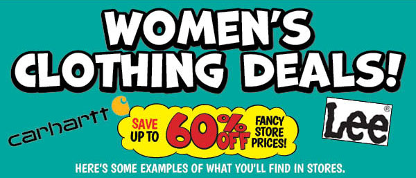 Women's Clothing Deals!