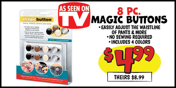 ASOTV Magic Buttons: Our Price: $4.99, theirs: $8.99