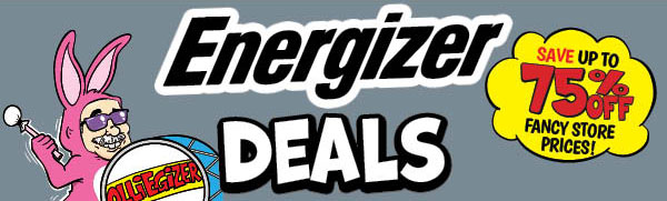 Energizer Deals! Save Up to 70% Off Fancy Store Prices!