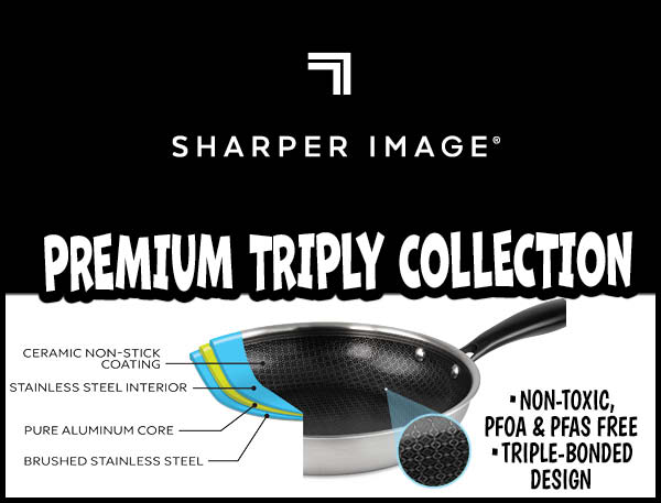 Sharper Image Premium Triply Collection