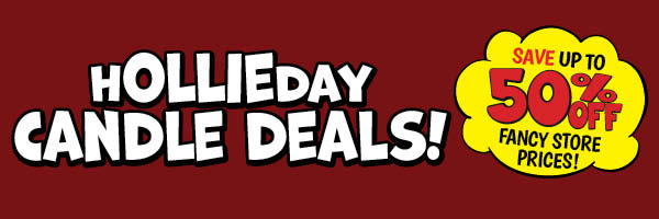 H'Ollie Day Candle Deals!