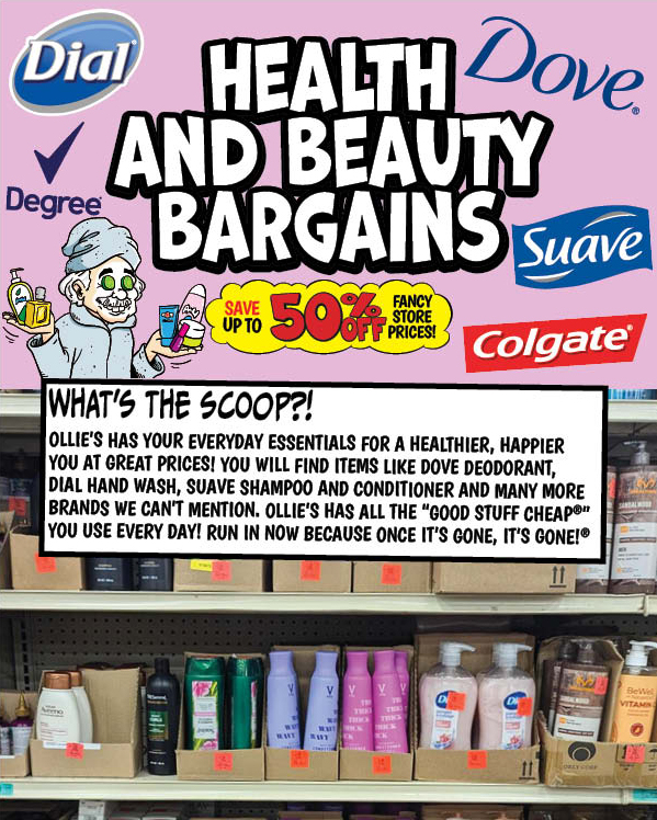 Health and Beauty deals! Save Up to 50% OFF the Fancy Store Prices!