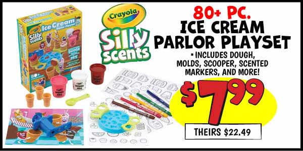 Ice Cream Parlor Play Set: Our Price: $7.99, theirs: $22.49