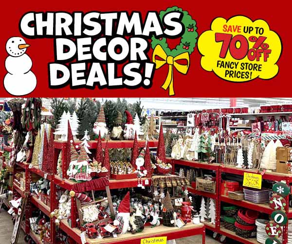 Christmas Decor Deals!