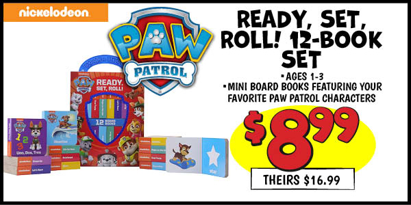 READY, SET, ROLL! 12-BOOK SET: Our Price: $8.99, theirs: $16.99