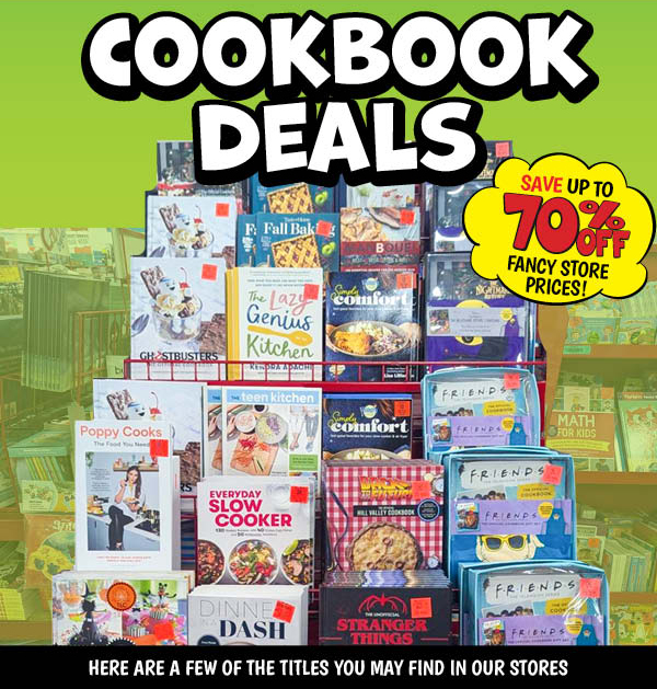 COOKBOOK DEALS!